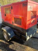 Pramac GRW20 Generator 20kva Road Tow Yanmar Engine