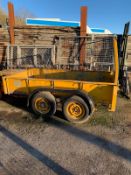 Ifor Williams 8x4ft Plant Trailer