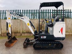 Bobcat E19 Excavator / Digger (2016)