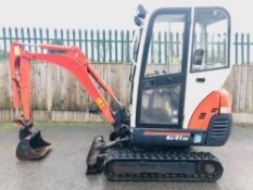 Withdrawn Lot Kubota KX41-3V Excavator / Digger (2009)