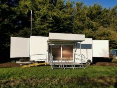 Lynton drawbar exhibition trailer