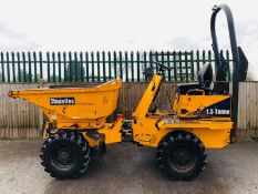 Thwaites 1.5 Tonne High Tip Swivel Dumper (2010)