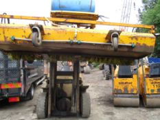 Hydraulic Powered Sweeper Brush Attachment To Suit Telehandler