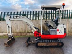 Takeuchi TB016 Excavator (2013)