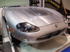 Jaguar XKR Supercharged Complete Front end on display trailer with hydraulic tilt (originally from j