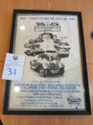 60 Years of Jaguar Comemorative Print