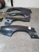 Rare Jaguar XK8 / Supercharged protective body wing covers from Jaguar Factory