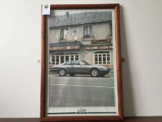 Framed Jaguar (XJ-S 36) Print