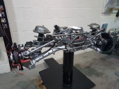 Jaguar XKR Supercharged Rotating Display Rear Axle Assembly from Jaguar Heritage. Unique item built