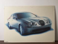 3x Jaguar S-Type Print