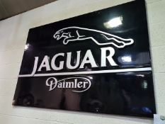 Jaguar / Daimler Embossed Dealership Sign 60