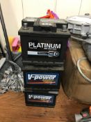 3 X Battery 12 Volts
