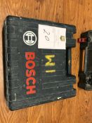 2 X Bosch Hammer Drills