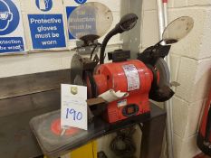 Sealey BG200 double Bench grinder with spare wheel 240v