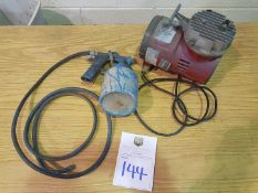 Multi Spray Mini Compressor and Spray Gun