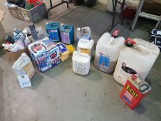Various Valeting Products (Part Used) - See Photos