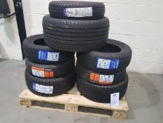 Various New tyres on Pallet - see photos for sizes