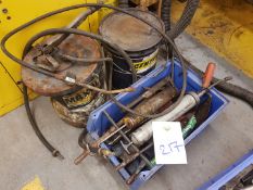 Assorted Grease Guns