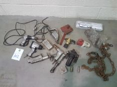 Tyre Thread Cutter , Various Air tools - See Photos