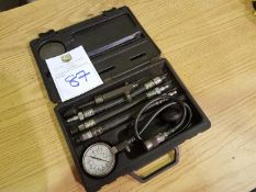 Snap On Engine compression gauge set MT308L