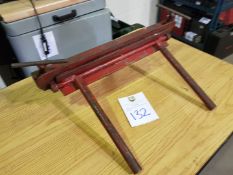 Vice Mounted Sheet Metal Former to fold sheet steel