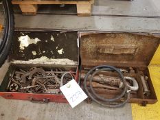 Micrometers and vintage car tools
