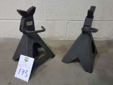 Heavy Duty Axle Stands x2