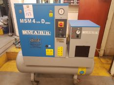 Garage 2010 MARK Rotary Screw Compressor package and Drier 200lt 240v