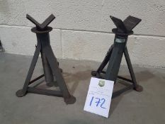 Heavy Duty Axle Stands x2