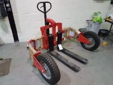 All terrain Pallet truck In Wrapper