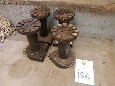 Van and 4x4 Ramp Extension Feet for two post ramp arms