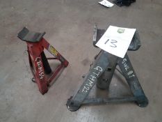 2 x Axle stands
