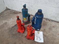 4 x Bottle Jacks