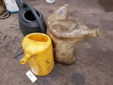 4 x oil Jugs
