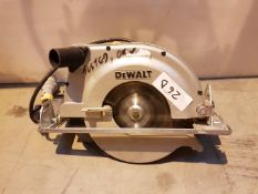 DeWalt CIRCULAR 230MM, 110V
