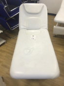 White Electric Adjustable Massage Bed