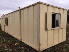Site Office Cabin Portable Steel Building 32ft x 10ft Welfare