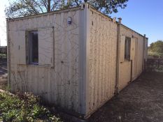32ft x10ft Site Office Cabin Canteen Welfare Unit Portable Steel Building