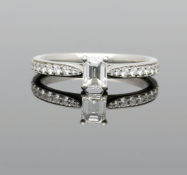 Platinum Diamond Ring