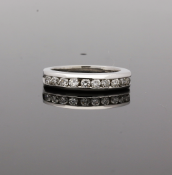 18ct White Gold Diamond Eternity Ring