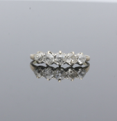 Victorian Diamond Gallery Ring .80cts