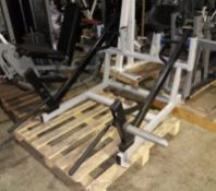 Plate loaded Deadlift/ Shrug