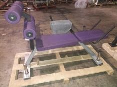 Commercial Plate loaded Abdominal Crunch Bench