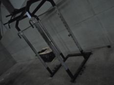 Olympic Power Rack with Chin Bar