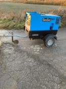 Genset 10/300ss-ka Mobile 300amp welder-10kva Generator 2013 model