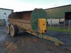 Withdrawn Lot Muck spreader