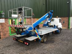 Withdrawn Lot Cherry Picker Nissan Cabstar Access Oil & Steel Platform