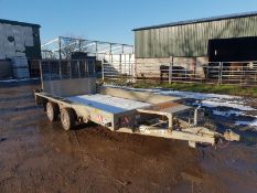 Ifor williams plant trailer
