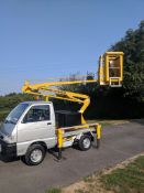 Piaggio Porter Micro Truck With VM8.75 9m Mounted Platform Access Lift
