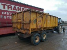 Withdrawn Lot Tractor Tipping Trailer